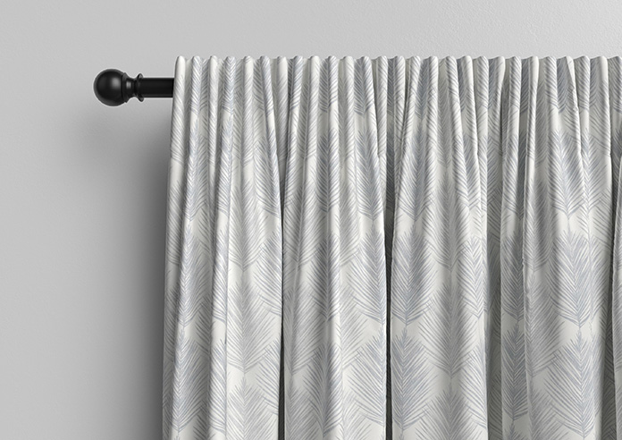 Gentle Palm, Stone - Made to Measure Curtains - Image 10
